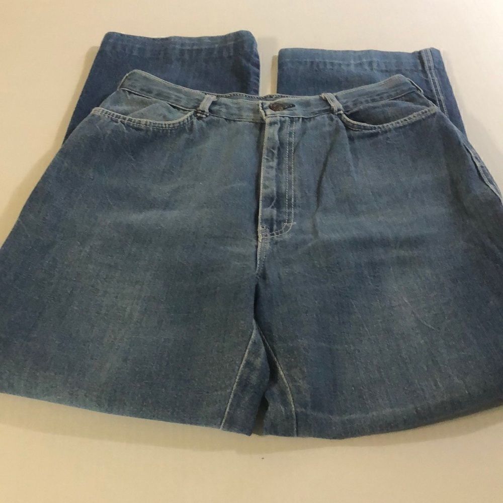 Vintage High Waist Cap Ferrat Jeans